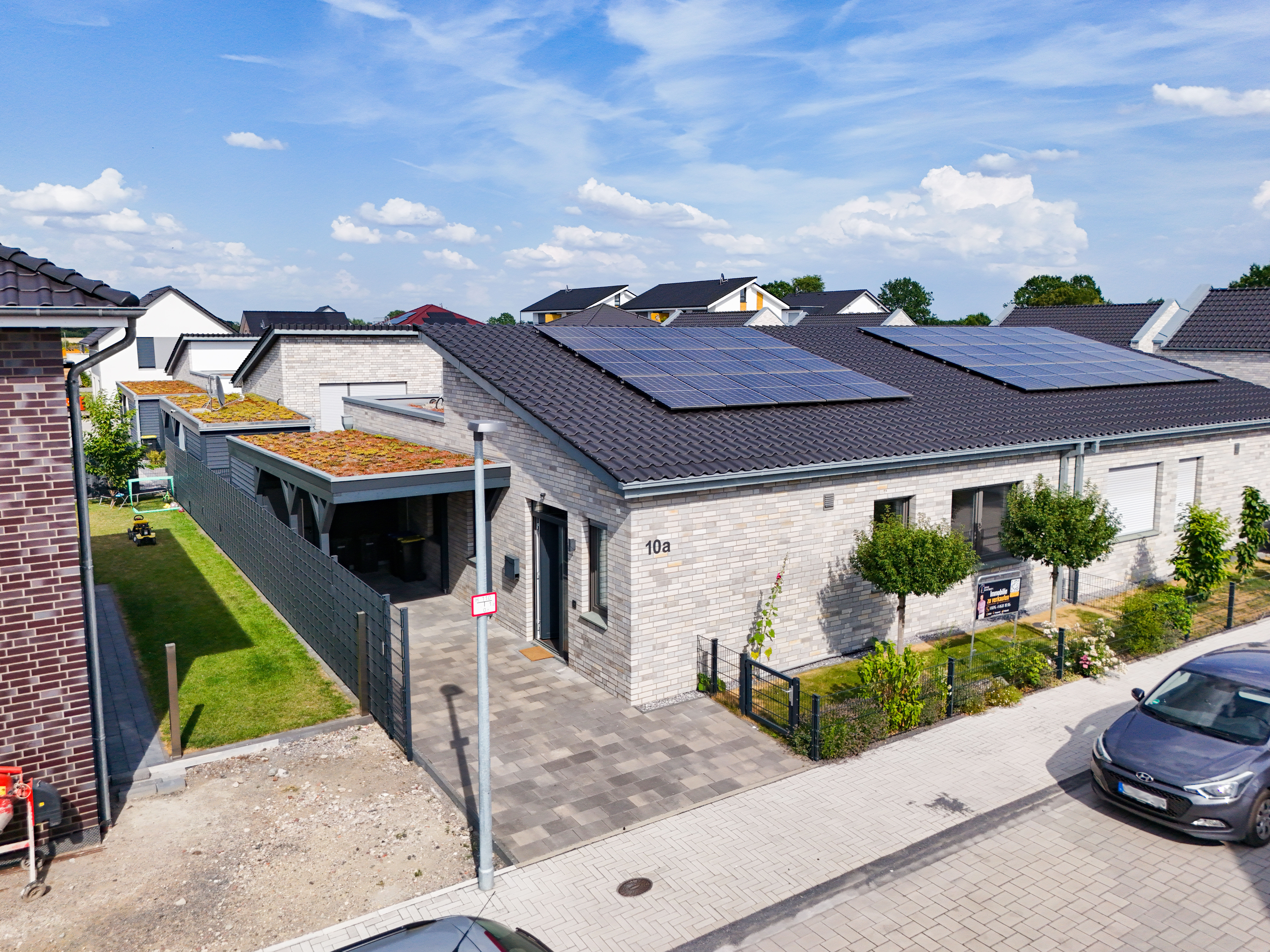 Doppelhaushälfte Nordkirchen-Südkirchen – Frontansicht
